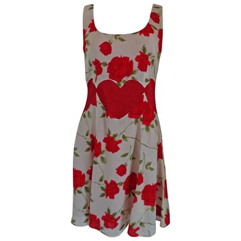 moschino cheap and chic white dress